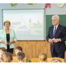 Збігнев Шолига відвідав відкритий урок в рамках Тижня безпеки дорожнього руху